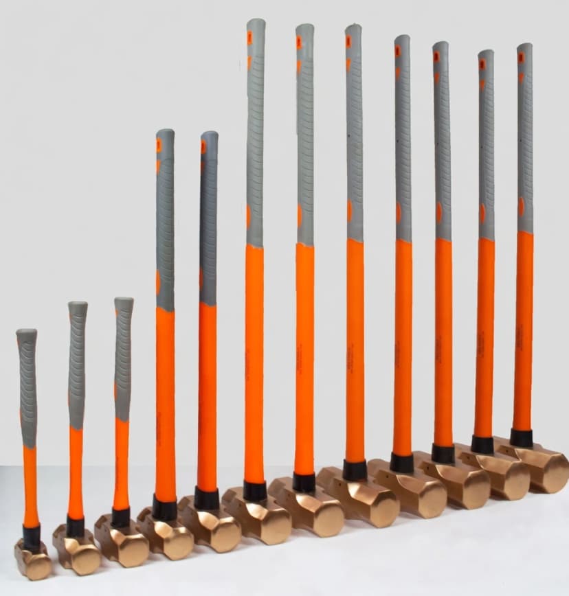 Comba de Cobre con Mango de Fibra de Vidrio