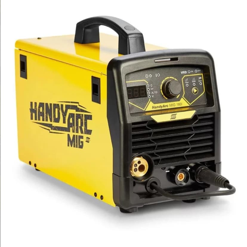 Soldadora para Rollos de Alambre HandyArc MIG 160i ESAB Inversora de 160A
