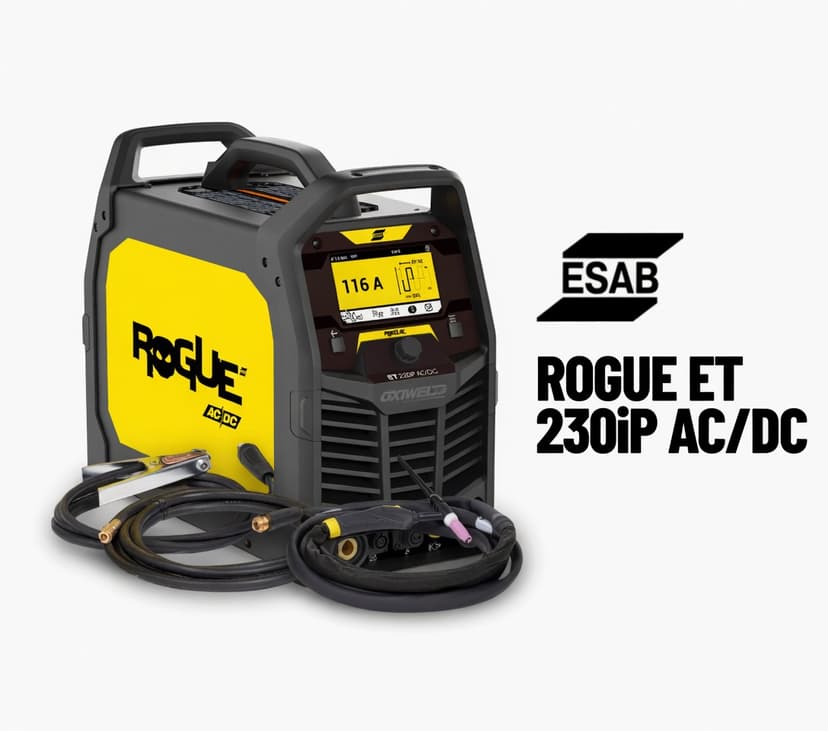 Máquina de Soldar TIG ESAB Rogue ET 230iP AC/DC