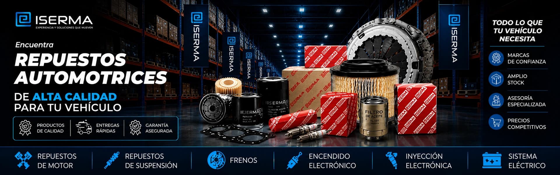 Repuestos automotrices