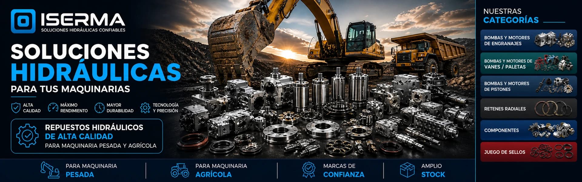 Soluciones hidráulicas y oleohidráulicas