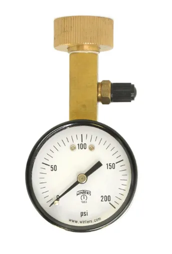 AOM Manómetro de Prueba Aire sobre Agua